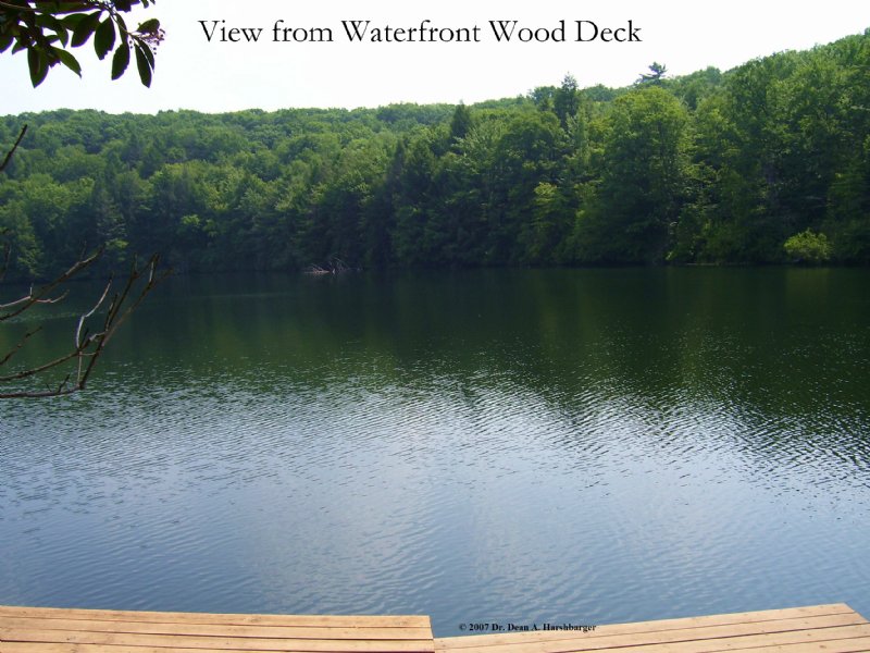 Hazard Pond : Roaring Brook Township : Lackawanna County : Pennsylvania