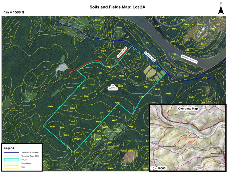 705.24 Acres Industrial : Mehoopany : Wyoming County : Pennsylvania
