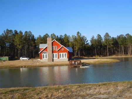 84.5 Acres with New Cabin and Pond : Metter : Candler County : Georgia